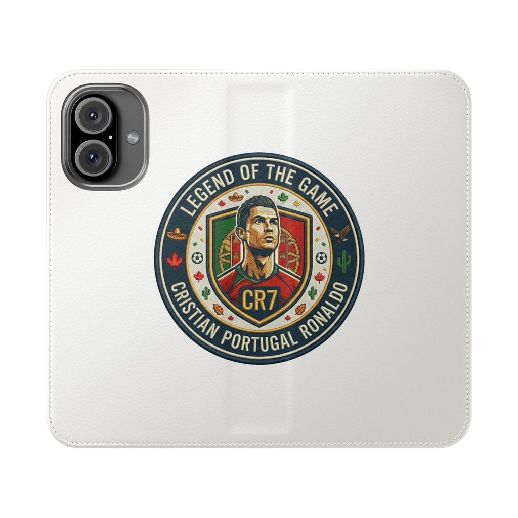 iPhone & Samsung Flip Phone Cases - Argentina GOAT # 10 'Legend of the Game'.