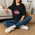 Puzzle Piece Couple T-Shirt — "You Complete Me" Cute Romantic Tee