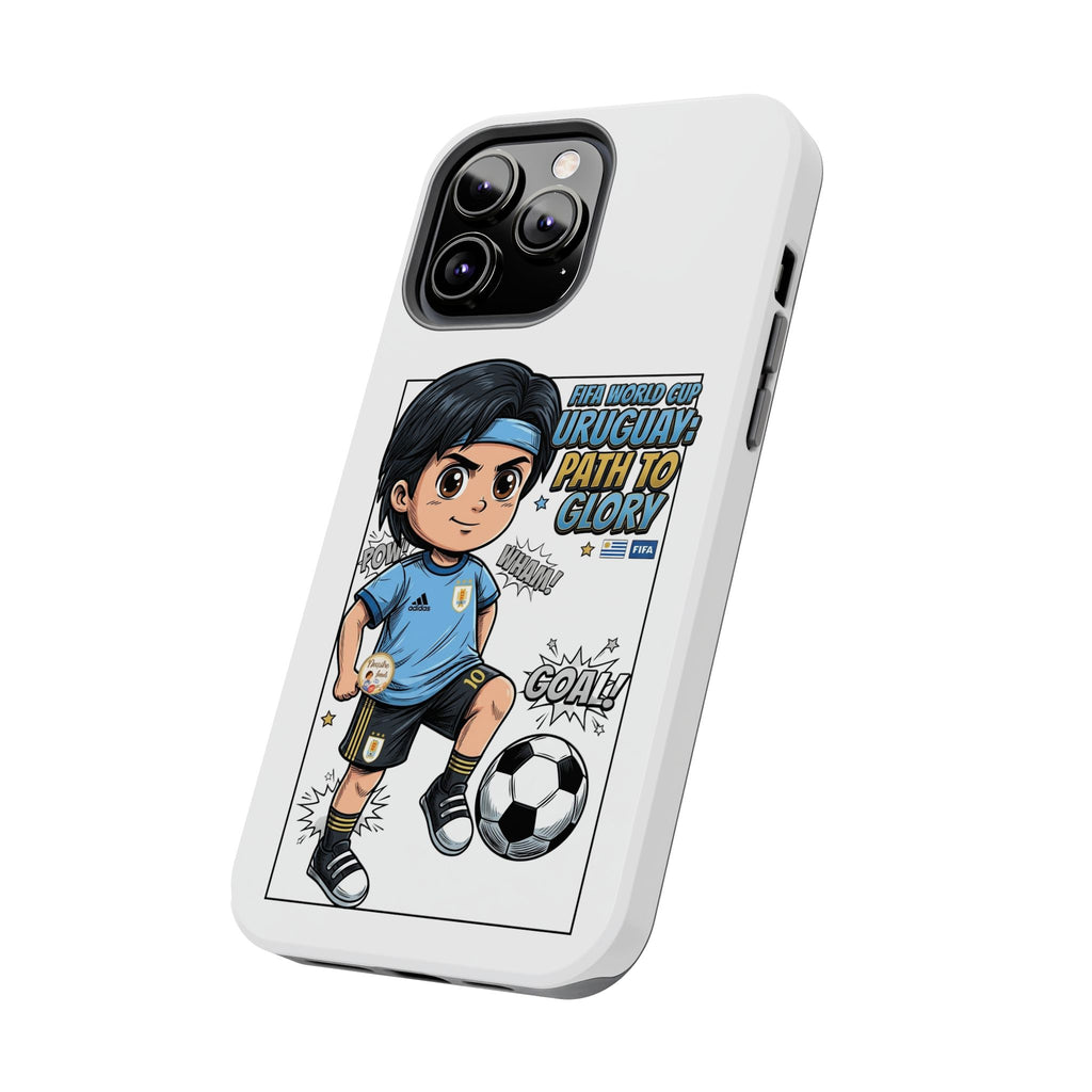 Uruguay Soccer Phone Case — Path to Glory "Goal!" Design