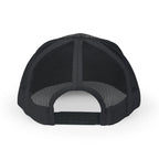 Soccer Grunge Snapback Trucker Cap — Vintage Ball & Crest Design