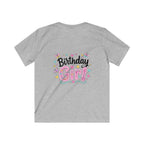 Kids Tee — ‘I Was 6 Now I’m 7’ Birthday Girl Cute Floral Design