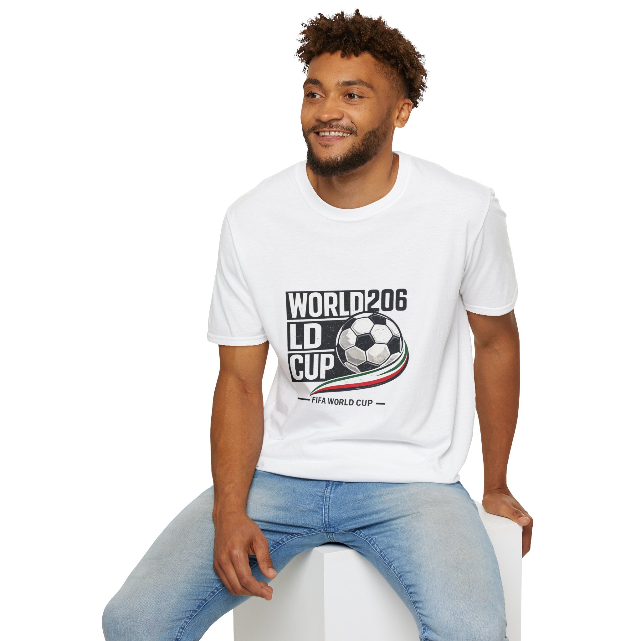 World 206 LD Cup Soccer T-Shirt — soccer Graphic Tee