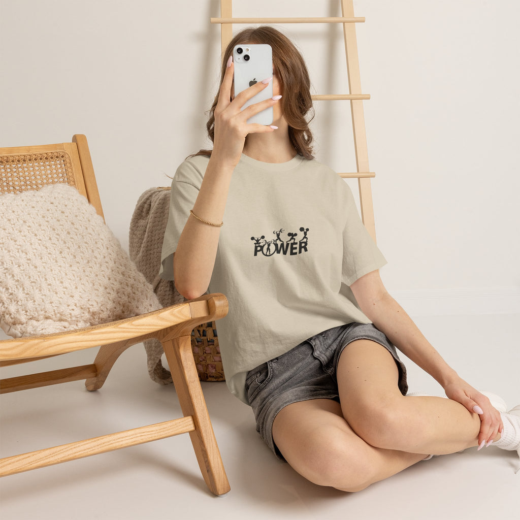 Power Silhouette Tee — Empowerment Graphic T-Shirt
