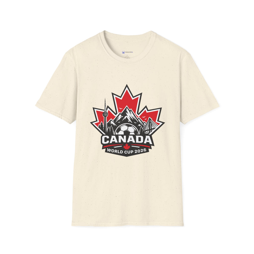 Canada soccer 2026 T‑Shirt — Maple Leaf Mountain Hockey Logo