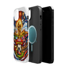 Soccer Magnetic Impact-Resistant Phone Case — FIFA Trophy Design
