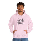 My Best Friend Has Paws Hoodie — Cute Paw Print Pet Lover Sweatshirt