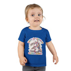 Toddler T-shirt — "Happy 2nd Birthday" Unicorn Celebrate & Shine