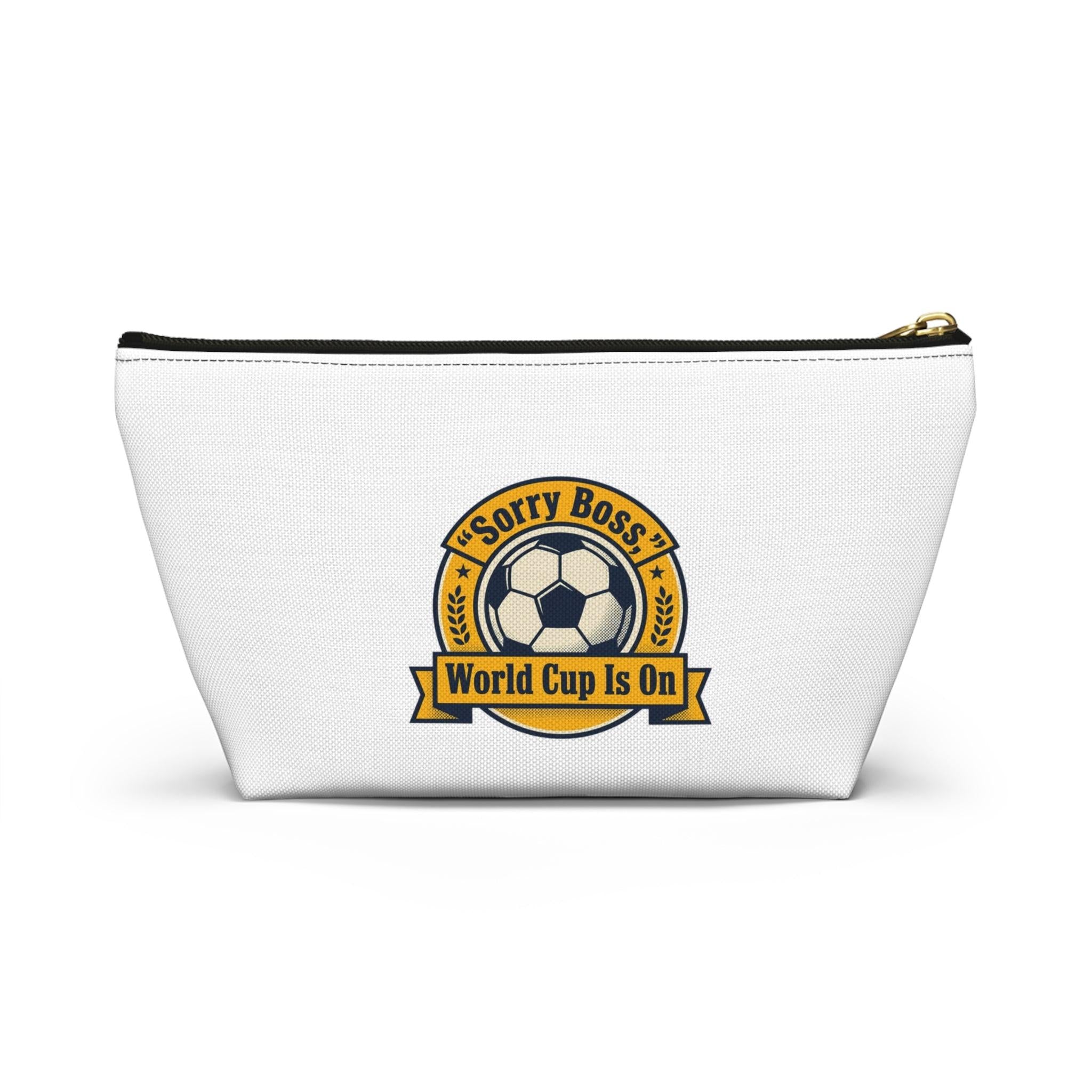 World Cup Is On Soccer Accessory Pouch - Fan Inspired Design.