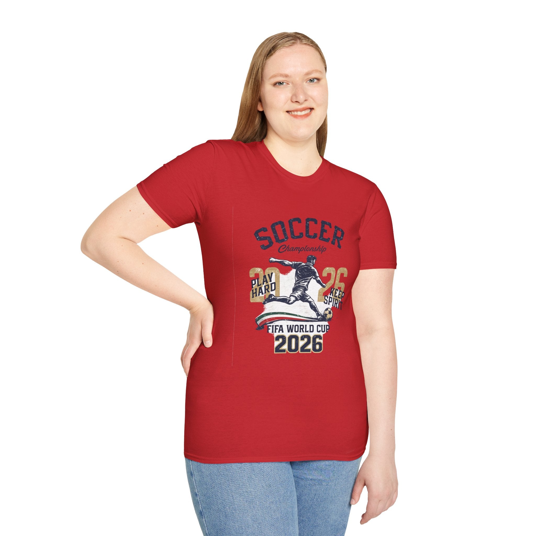 Soccer Championship 2026 T-Shirt —  Play Hard Soccer Tee