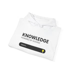 Knowledge Search Hoodie — "Knowledge Powered by Google" Pullover.