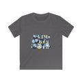 Kids Tee — Cute Blue "Birthday Boy" Bubble Letter Shirt