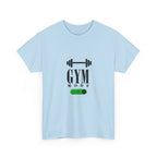 Gym Mode On T-Shirt — Workout Tee with Barbell Graphic
