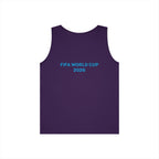 "I am Here to Stay" Argentina Soccer Star Tank Top — Jersey Portrait World Cup 2026.
