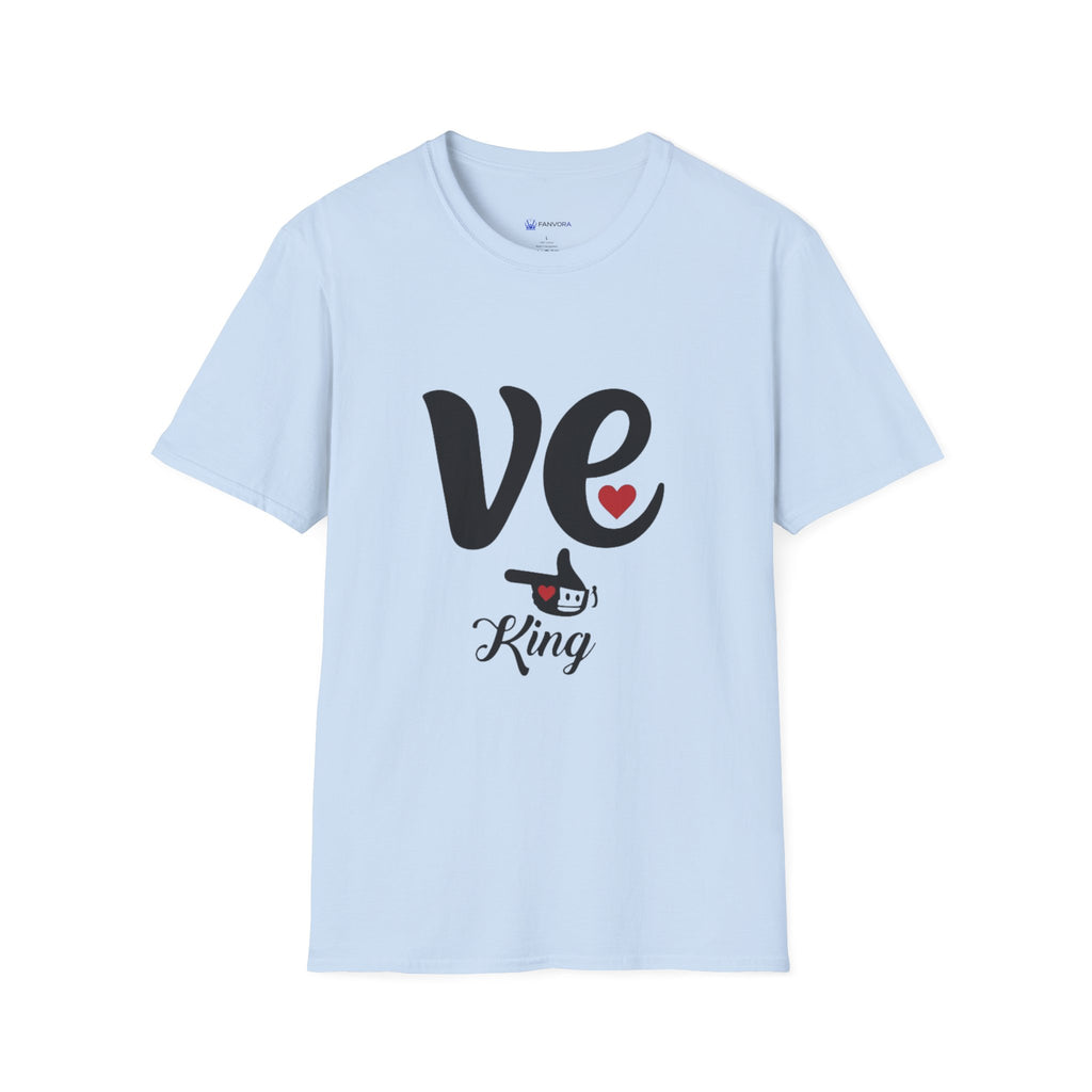 Love King T-Shirt — 've' Heart Graphic Tee