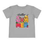 Hello Summer fruity typography Toddler Tee.