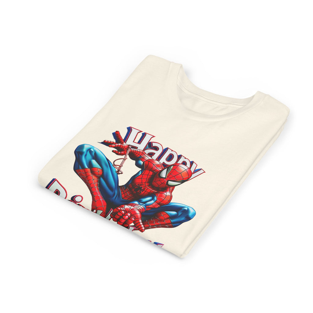 Spider Hero "Happy Birthday" Youth Tee
