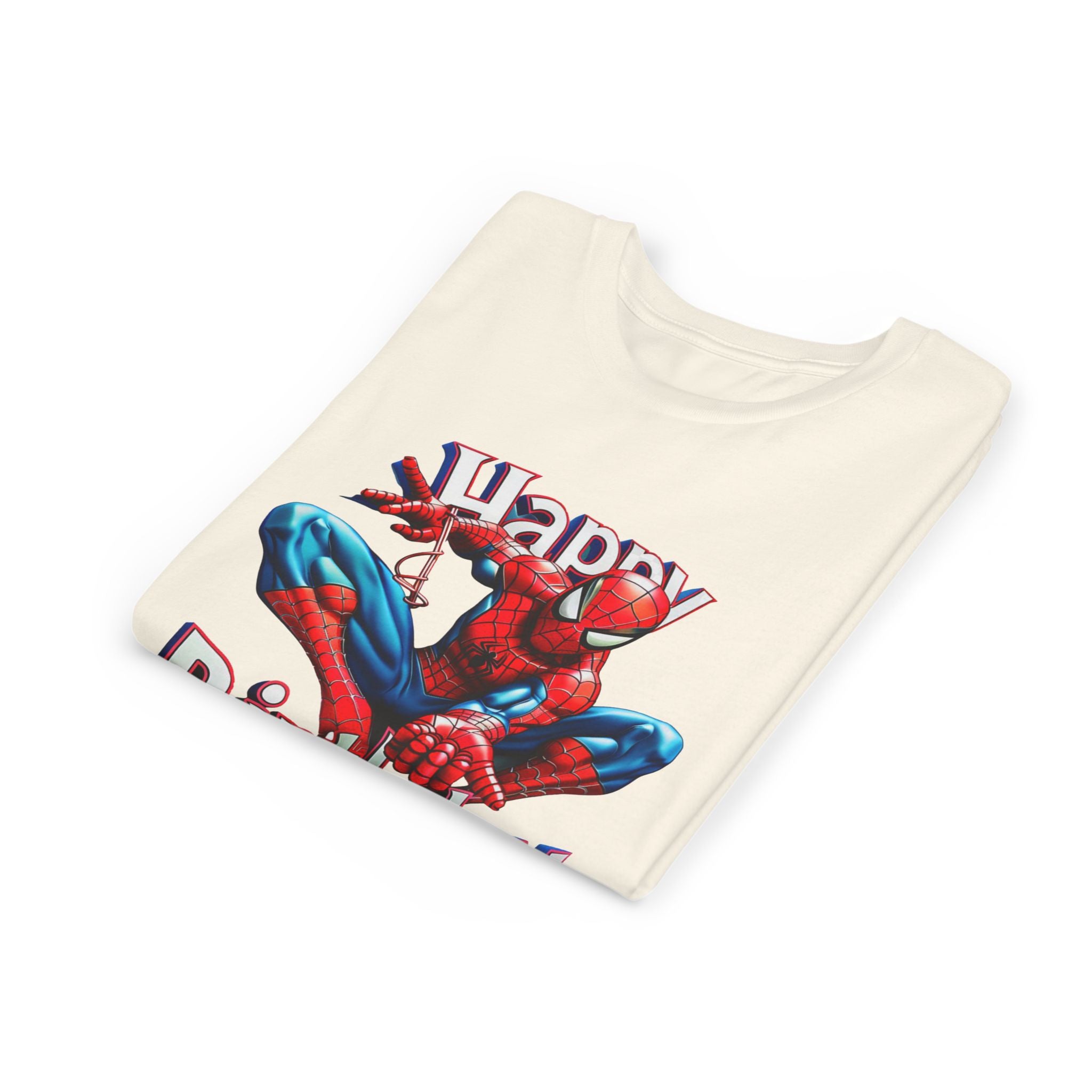 Spider Hero "Happy Birthday" Youth Tee