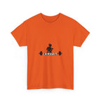 CrossFit Weightlifter T-Shirt — Barbell Silhouette Gym Tee