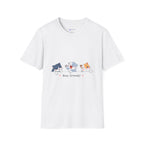 Cute 'Best Friends' Trio Cat T-Shirt