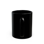 Kids Sports Mascot Black Mug — Personalized Name Option (11oz/15oz)