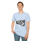 Soccer Graphic T‑Shirt — Retro Black & White Soccer Logo Tee