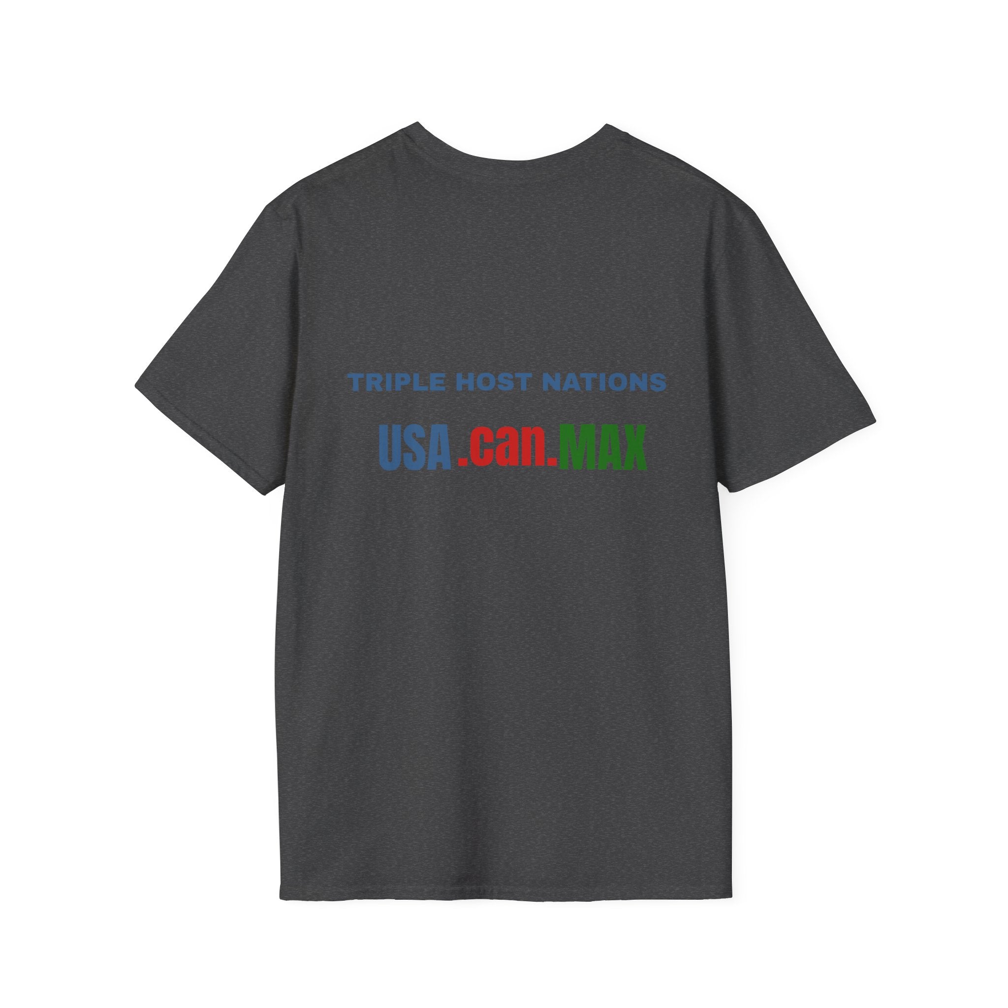 Soccer  Cup T-Shirt – "Go Team! Cup Soccer" USA Flag Design