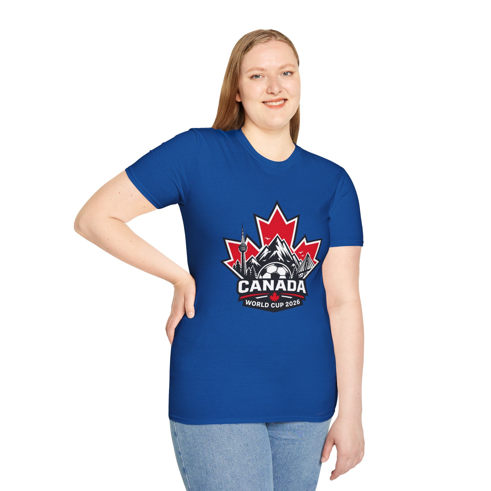 Canada soccer 2026 T‑Shirt — Maple Leaf Mountain Hockey Logo