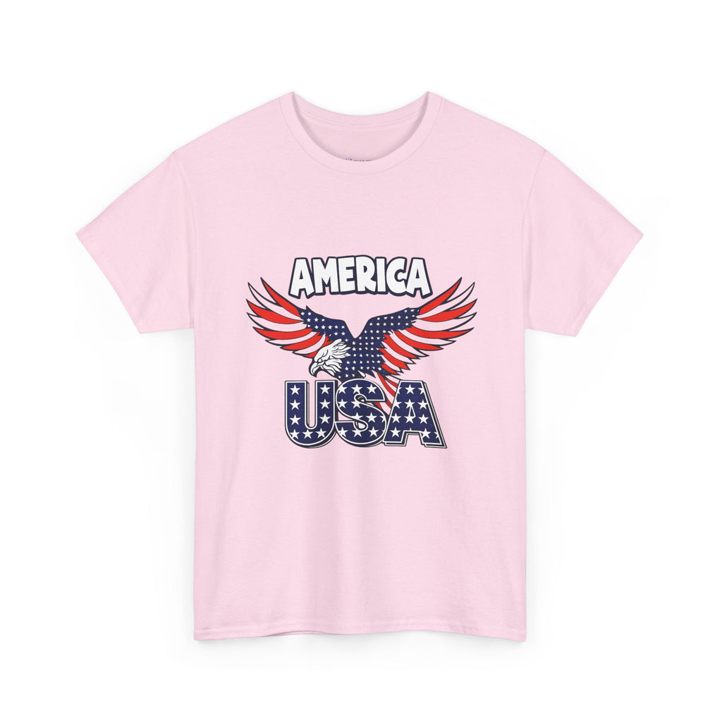 USA Eagle T-Shirt – America Patriotic Graphic Tee for 4th of July