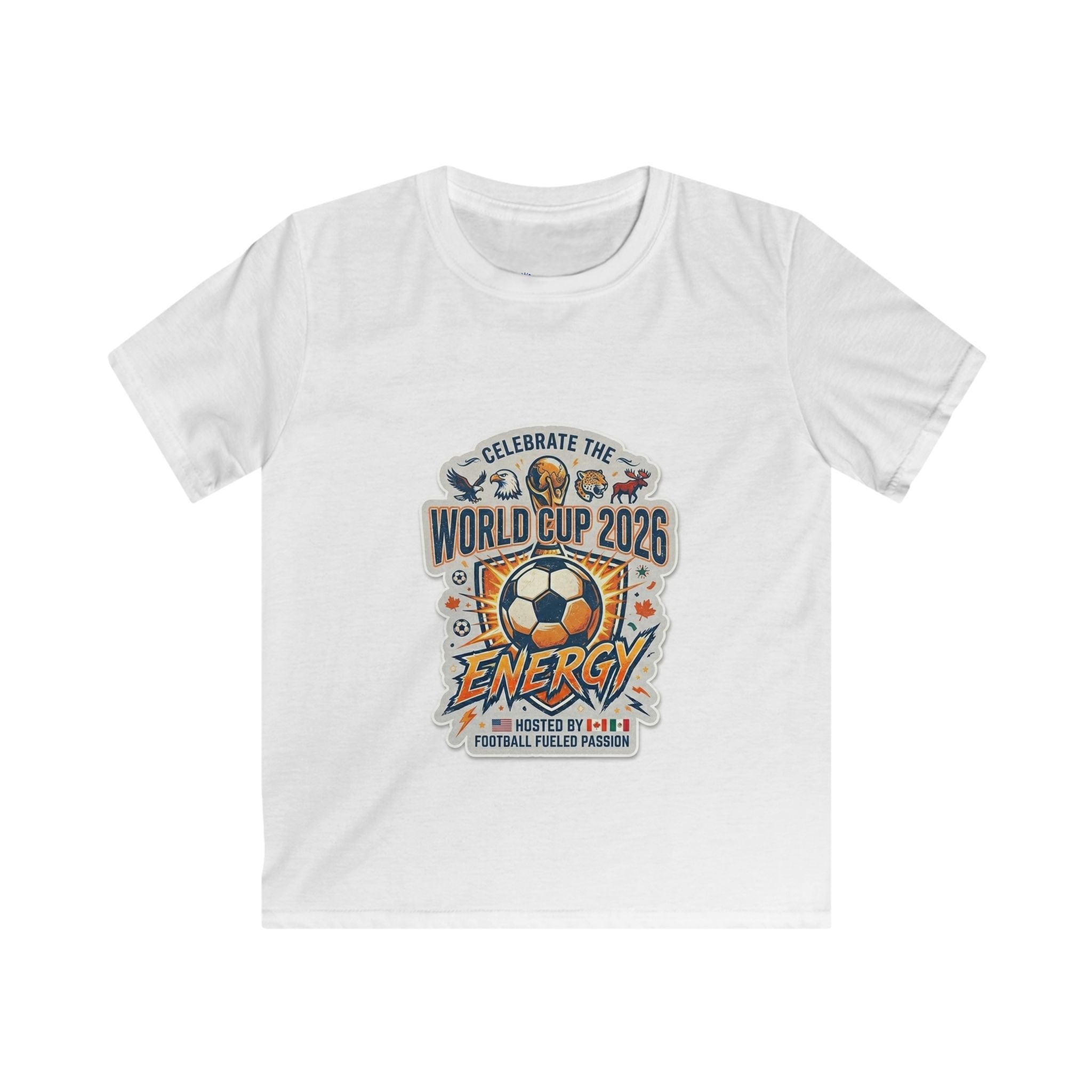 Portugal Legend Kids Soccer Tee - "Celebrate the World Cup 2026 Energy"