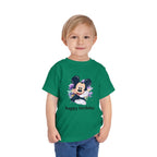 Toddler Tee — Cute Mickey "happy birthday" Birthday Shirt for Kids