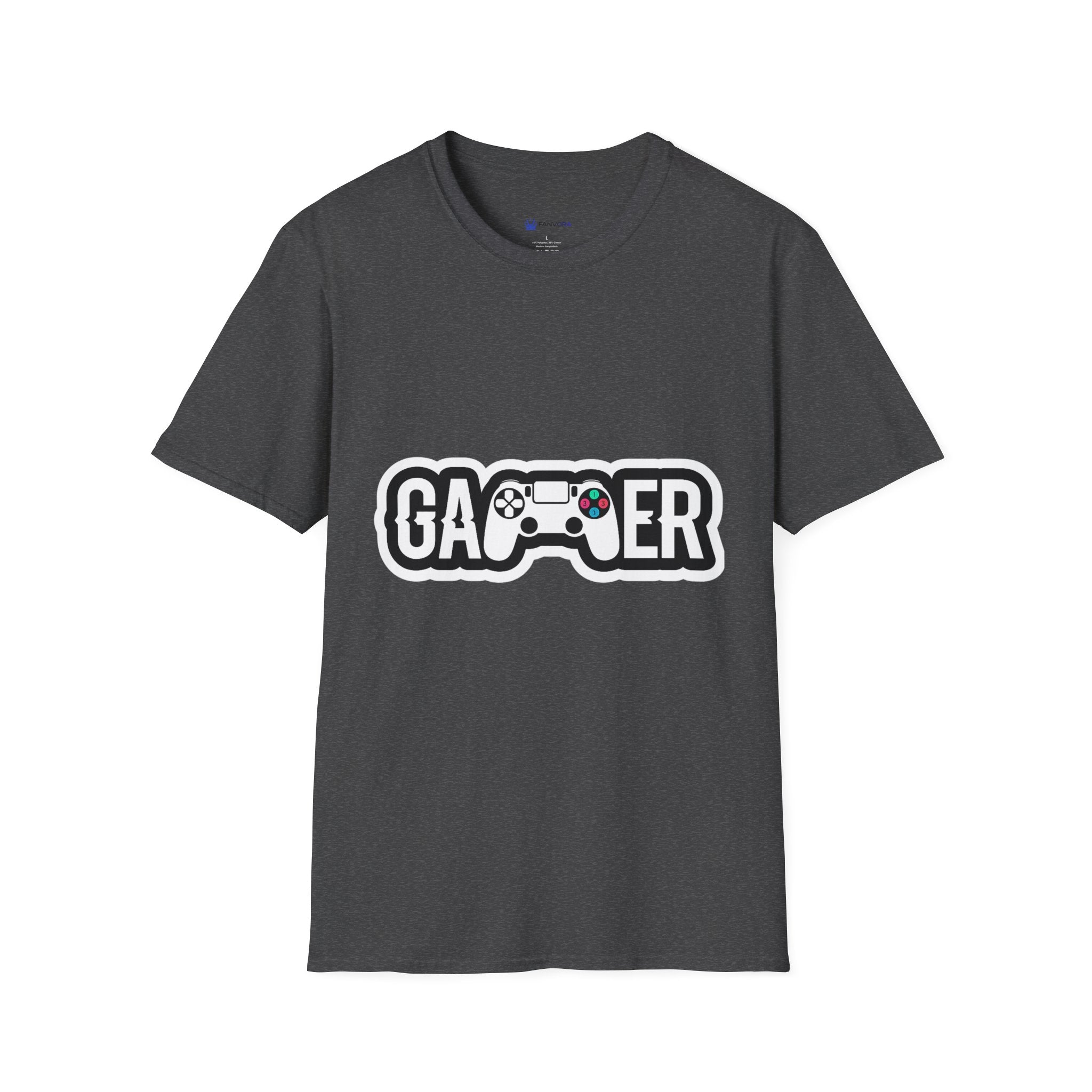Gamer Controller Graphic T-Shirt — Retro Video Game Tee