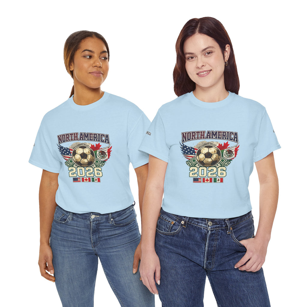 North America 2026 Soccer T-Shirt — USA Canada Mexico