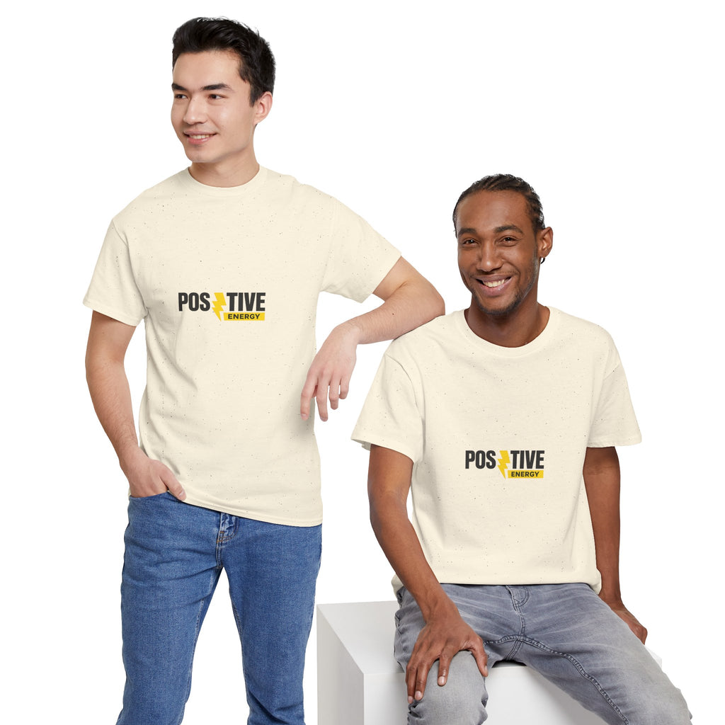 Positive Energy T-Shirt — Minimal Motivational Tee