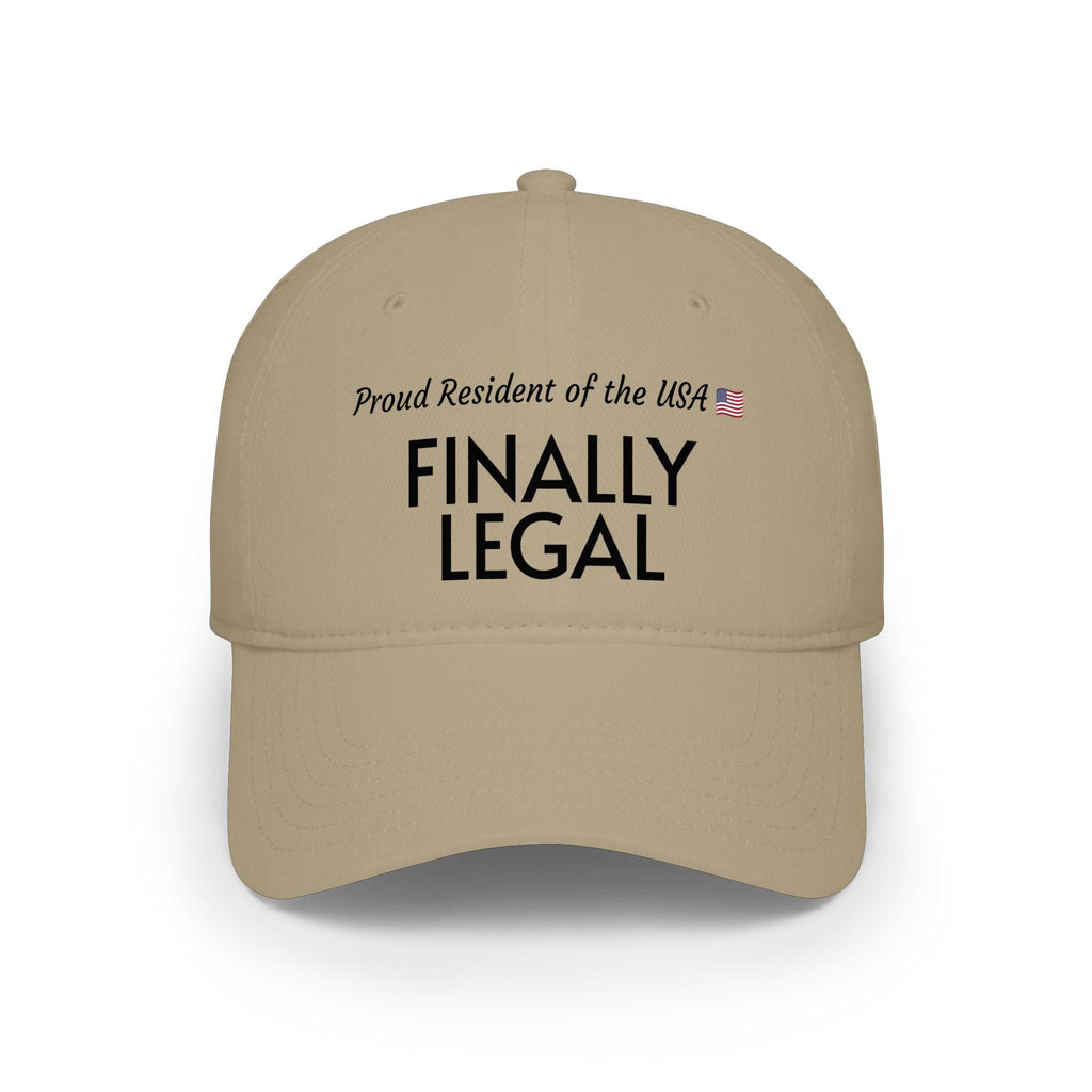 Finally Legal USA embroidered baseball cap