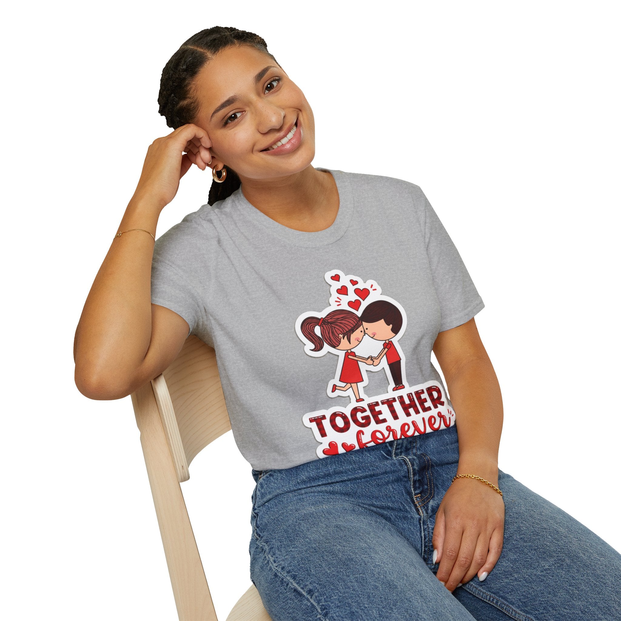 Together Forever Couple T-Shirt — Cute Kids-Style Valentine Tee