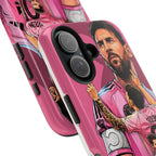 Soccer Star Tough Phone Case pink —  Argentina legend.