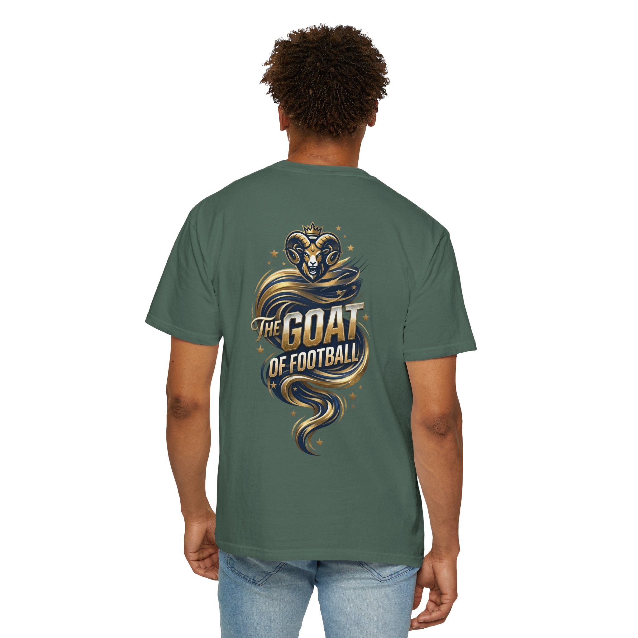 Messi "The GOAT" Soccer T-Shirt - Argentina Fan Version