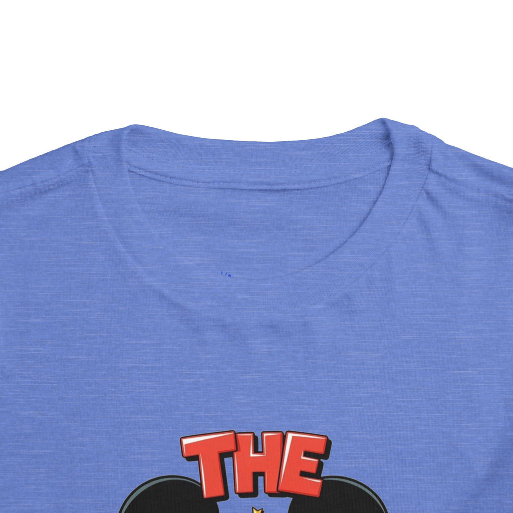 Toddler Tee — "The Birthday Boy" Cartoon Mouse Party Shirt
