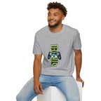 Retro Game Controller T-Shirt — 'STED' Vertical Gamer Graphic Tee
