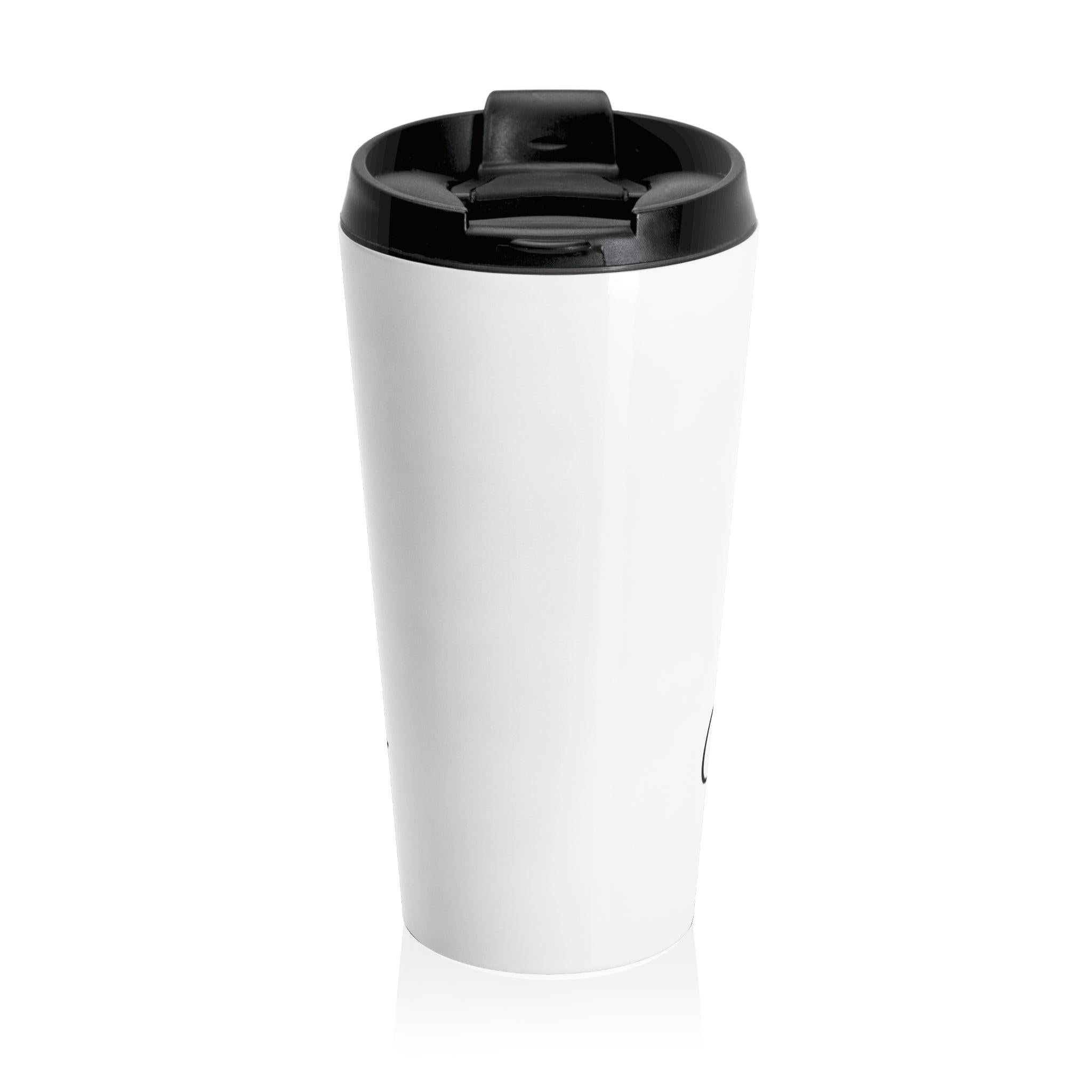 Follow Your Dreams stainless steel travel mug
