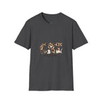 Cat Mom Leopard Print T-Shirt — Cute Graphic Tee for Cat Lovers