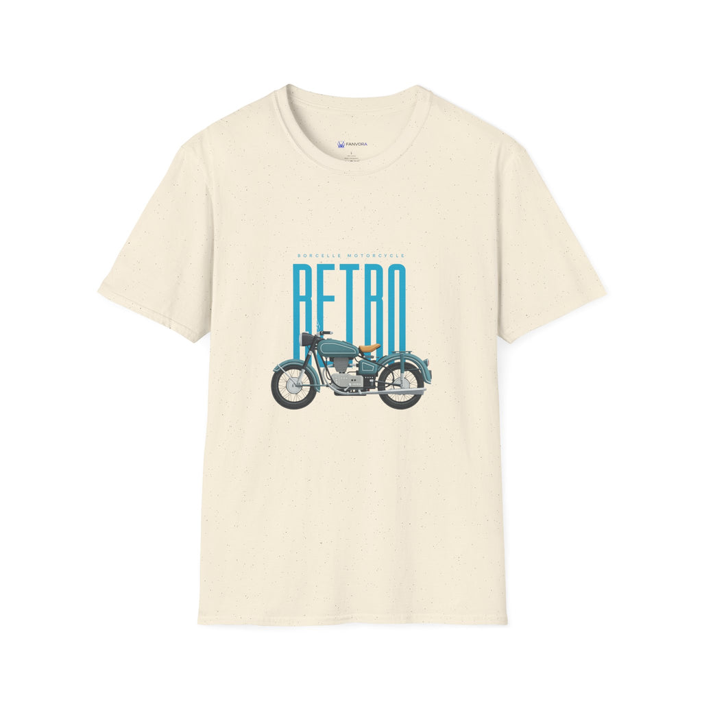 Retro Motorcycle T-Shirt — Vintage Bike Graphic Tee