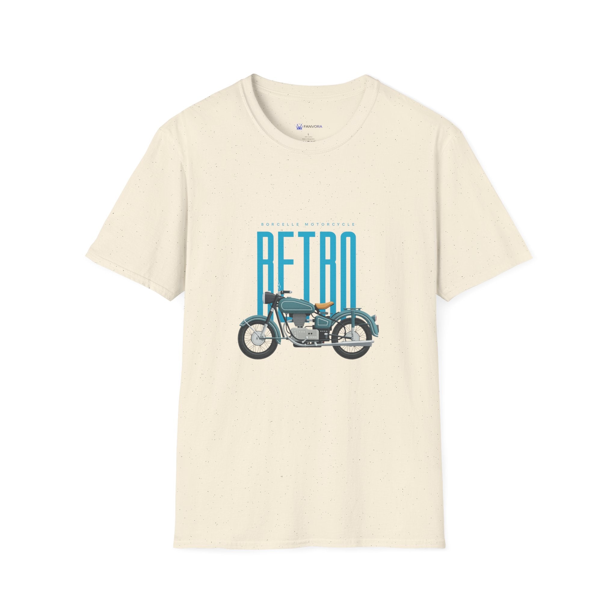 Retro Motorcycle T-Shirt — Vintage Bike Graphic Tee