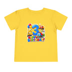 Toddler Birthday Tee — "3" Race Car Happy Birthday Shirt