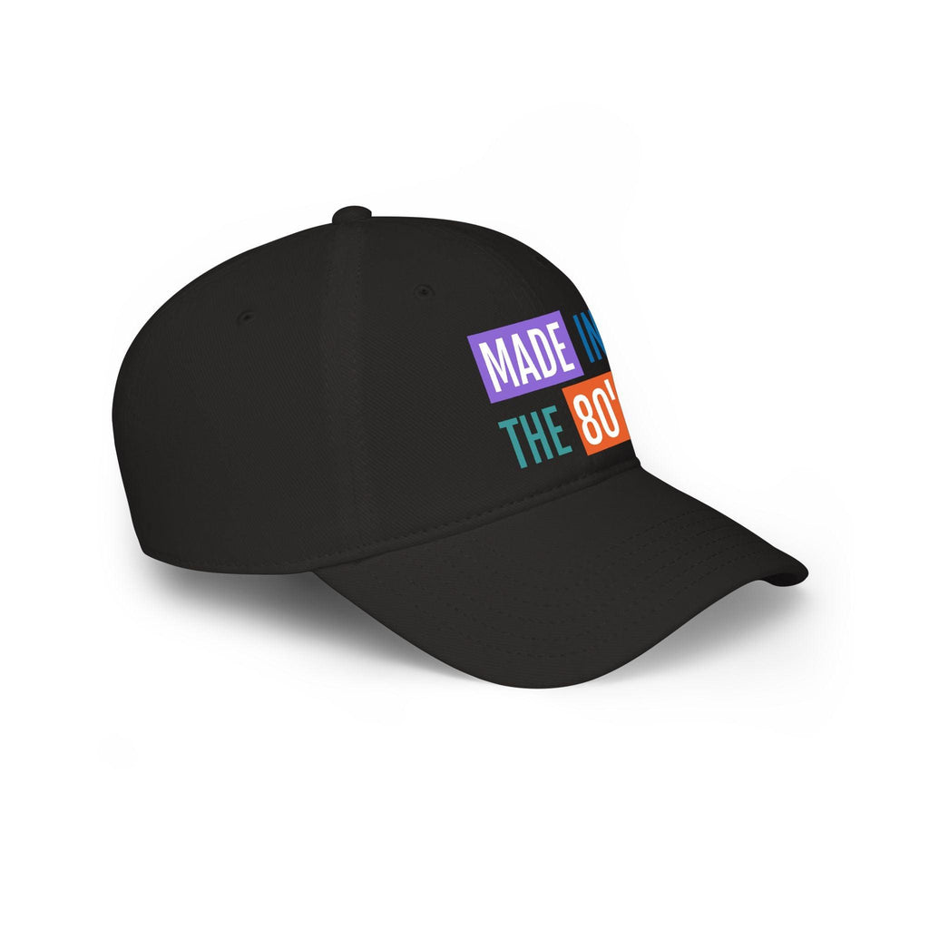 Made in the 80’s retro baseball cap design