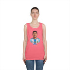 "I am Here to Stay" Argentina Soccer Star Tank Top — Jersey Portrait World Cup 2026.