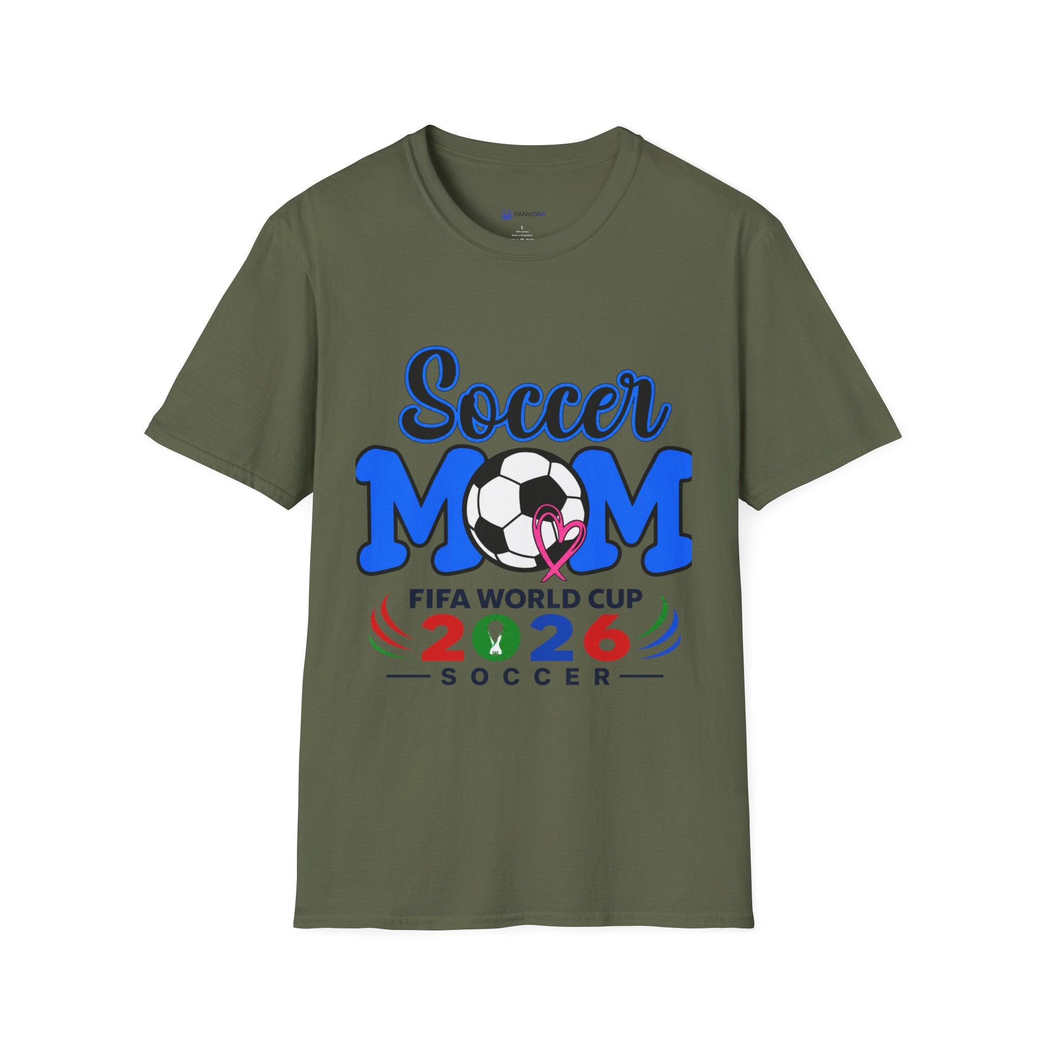 Soccer Mom T-Shirt — soccer Cup 2026 Support Tee