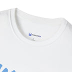 Arrow pointing couple graphic t-shirt