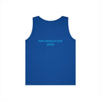 "I am Here to Stay" Argentina Soccer Star Tank Top — Jersey Portrait World Cup 2026.