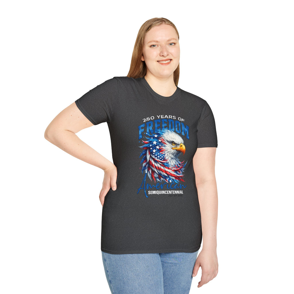 Freedom Eagle T‑Shirt — 250 Years of American Pride